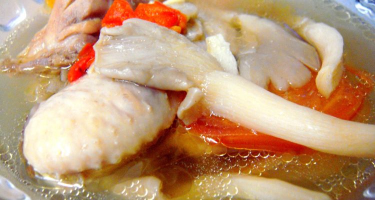 Ayam Masak Cendawan Ala Cina – Asap Dapur